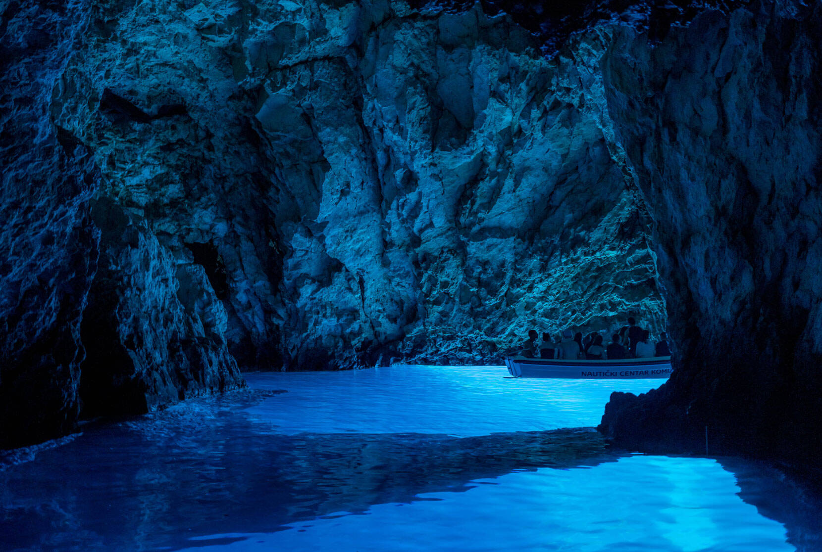 Insel Biševo - Blaue Höhle